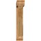 Ekena Millwork Traditional Traditional Rough Sawn Bracket w/ Offset Brace, Western Red Cedar, 6"W x 34"D x 34"H BKT0604X34X34TRA01RWR - alternate 2